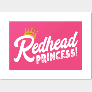 Redhead Princess Posters and Art